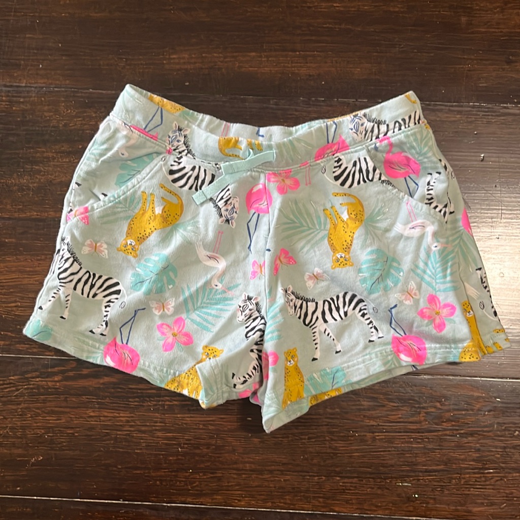Carters Animals And Flowers Comfy Shorts